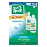 Opti-Free Replenish Multi-Purpose Disinfecting Solution Contact Lens 10fl oz, Twin Pack