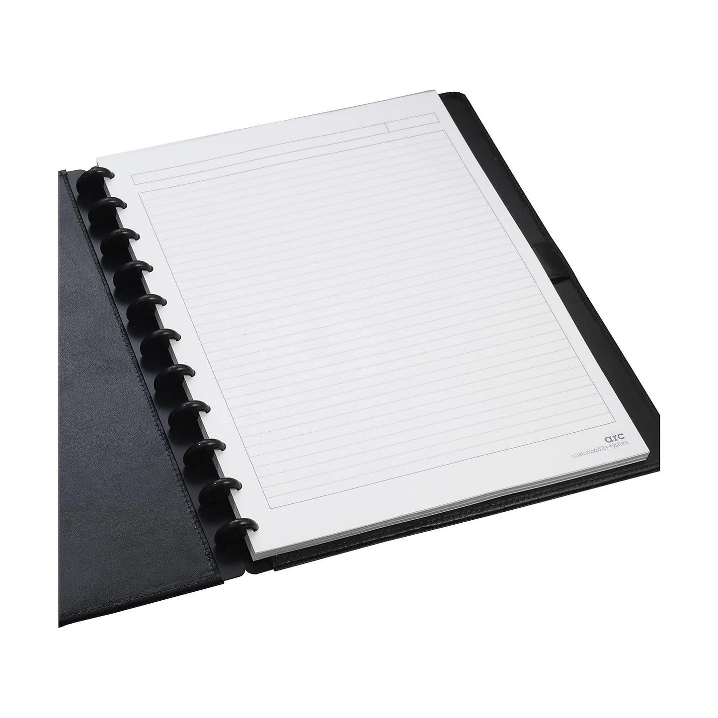 Staples Arc Notebook System Refill Paper 8.5" x 11" 50 Sh. Ruled White 19992