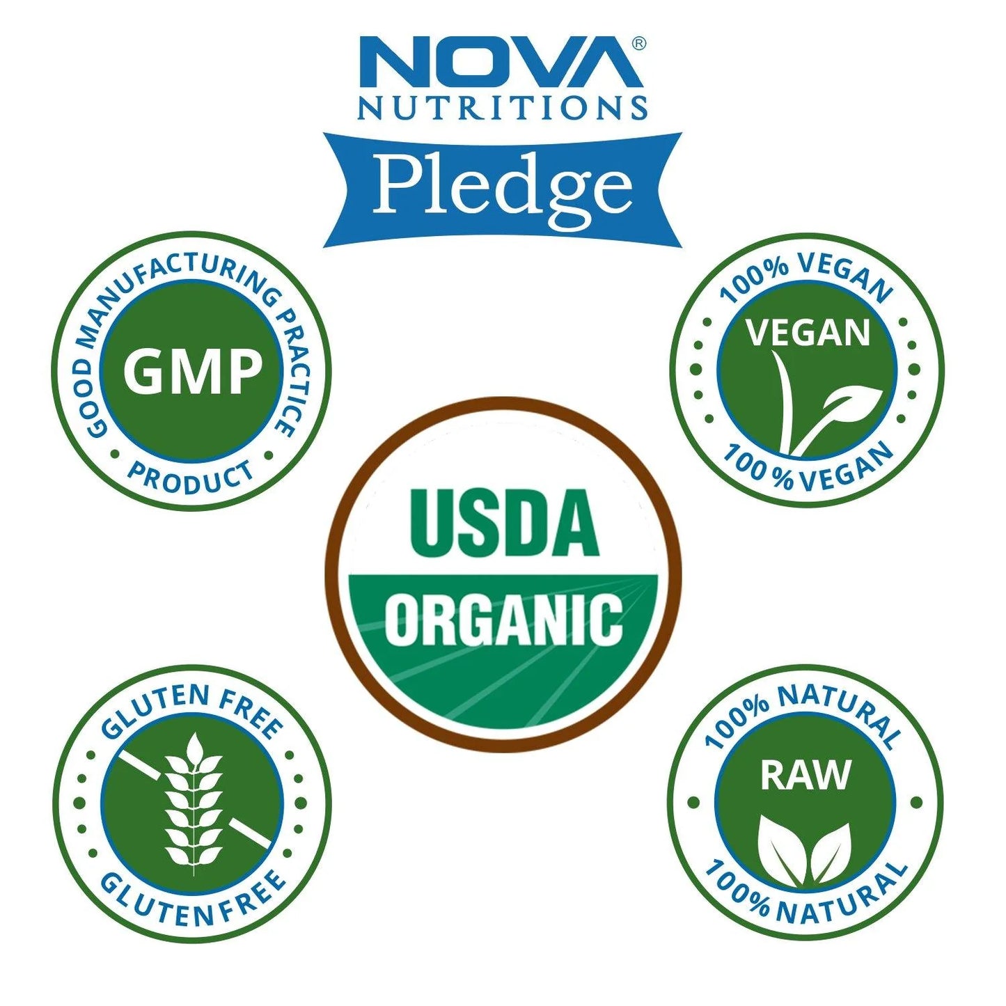 Nova Nutritions Organic Neem Powder Dietary Supplement 16 OZ