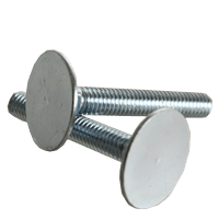 1/4-20 x 2 Elevator Bolts 0000A Zinc 10pcs P/N 71321