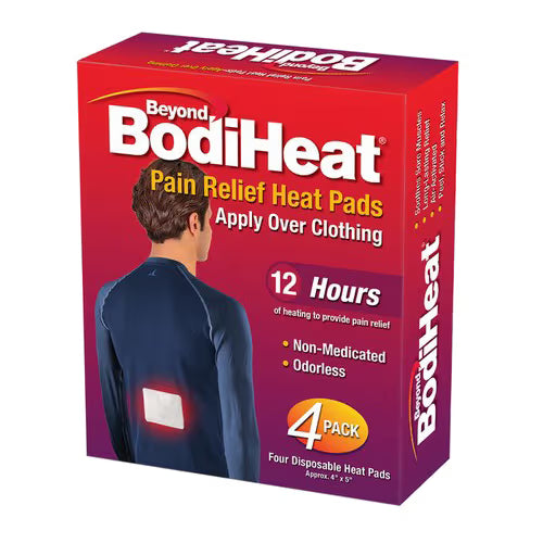 Beyond Bodiheat Pain Relief Heat Pads 4pk