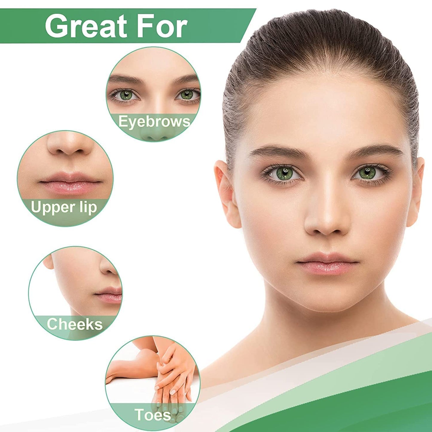 Charmonic Facial Wax Strips