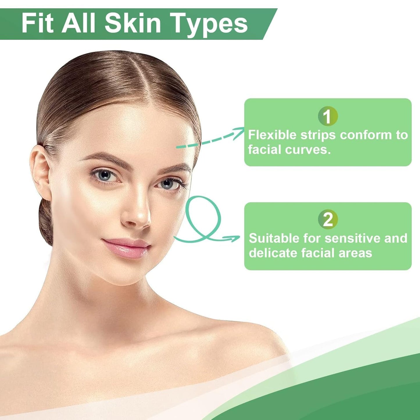 Charmonic Facial Wax Strips