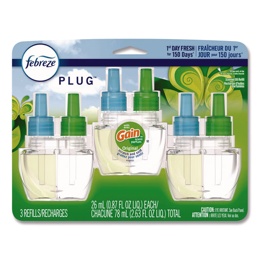 Febreze Plug Gain Scent 3 Refill