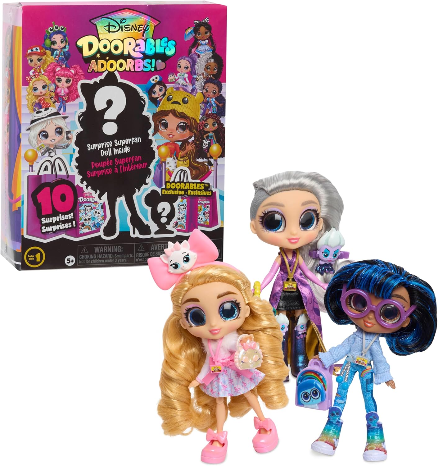 Disney Doorables Adoorbs! Superfan Surprise Doll