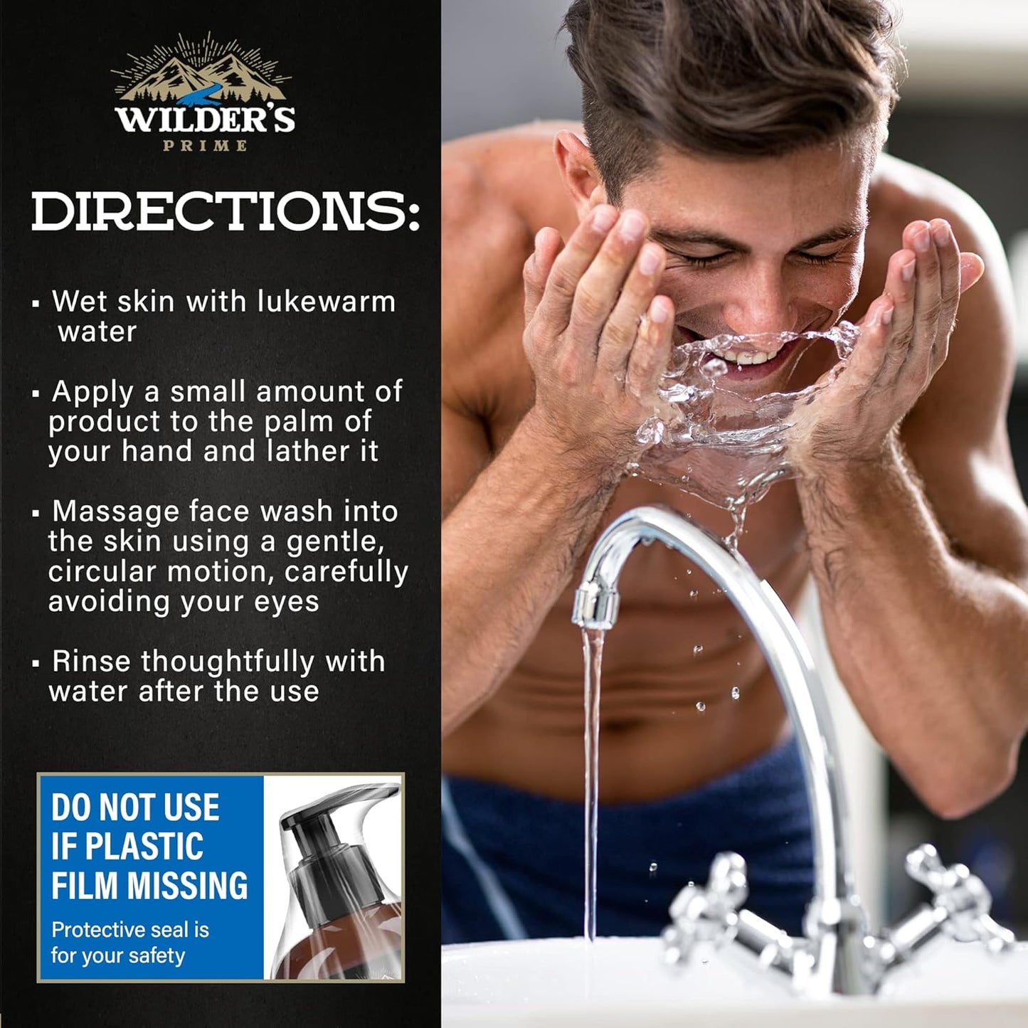 Wilder's Moisturizing Face Wash 8 fl oz