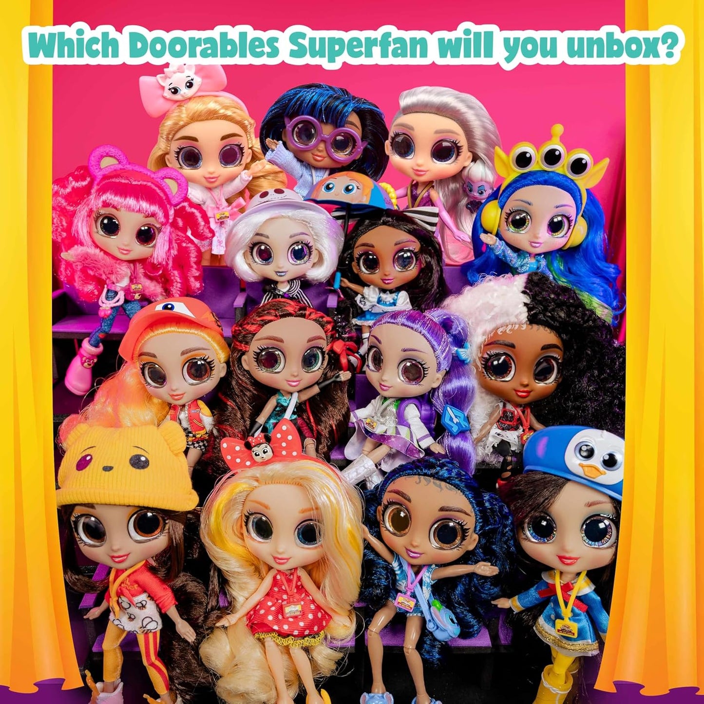 Disney Doorables Adoorbs! Superfan Surprise Doll