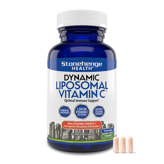 Stonehenge Health Liposomal Vitamin C 1500 mg – 90 Capsules