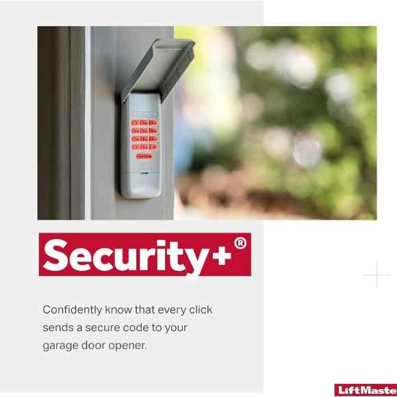 LiftMaster 878MAX Wireless Keypad – Keyless Garage Door Entry System Compatible with LiftMaster Openers (Security+ 390/315 MHz & Security+ 2.0)