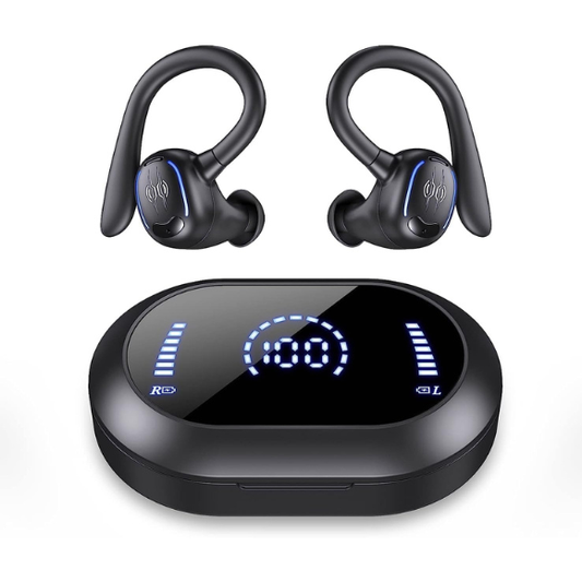 Wireless Earbuds Bluetooth Headphones 50Hrs Playback IPX7 Waterproof Sports Earphones