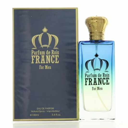 PARFUM DE ROIS FRANCE FOR MEN - 3.4 oz