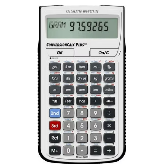 CALCULATOR INDUSTRIES 8030 CONVERSIONCALC PLUS