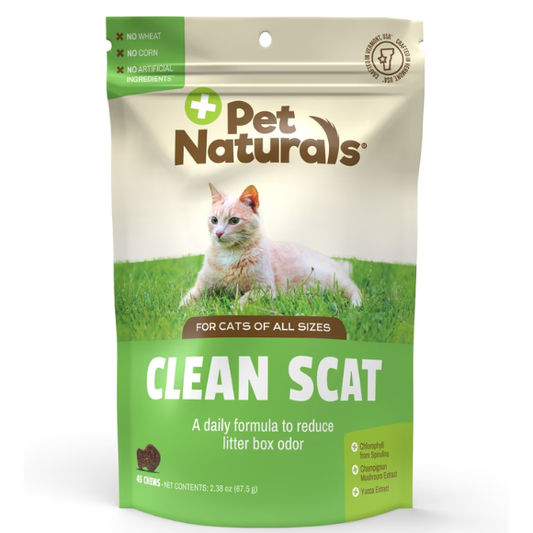 Pet Naturals Clean Scat Chews 2.38 oz