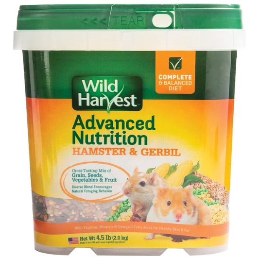 Wild Harvest Advanced Nutrition Hamster & Gerbil 4.5Ibs