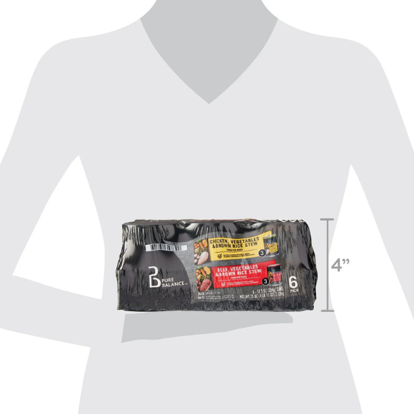 Pure Balance Chicken Stew and Beef Stew (6 Pack)
