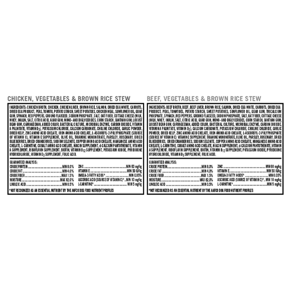Pure Balance Chicken Stew and Beef Stew (6 Pack)