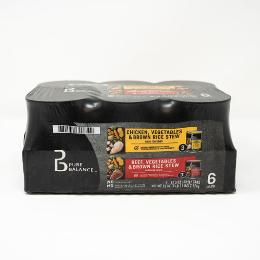 Pure Balance Chicken Stew and Beef Stew (6 Pack)