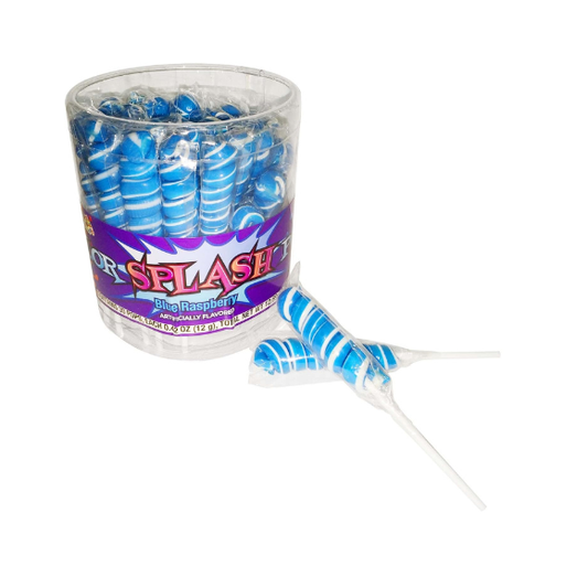 Albert's Color Splash Pops Blue Raspberry
