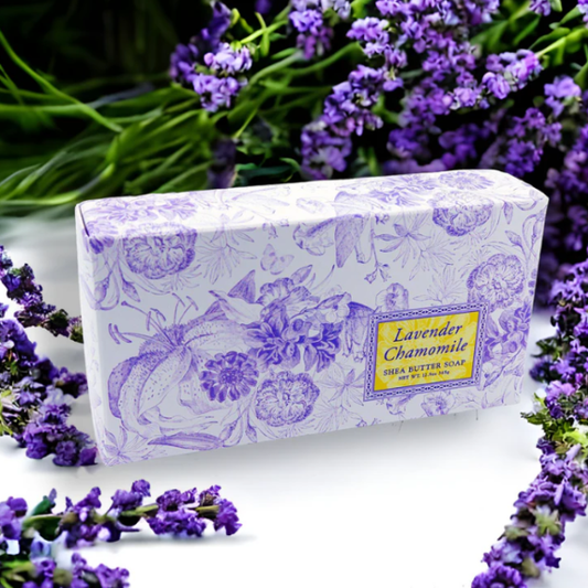 Lavender Chamomile Shea Butter Soap