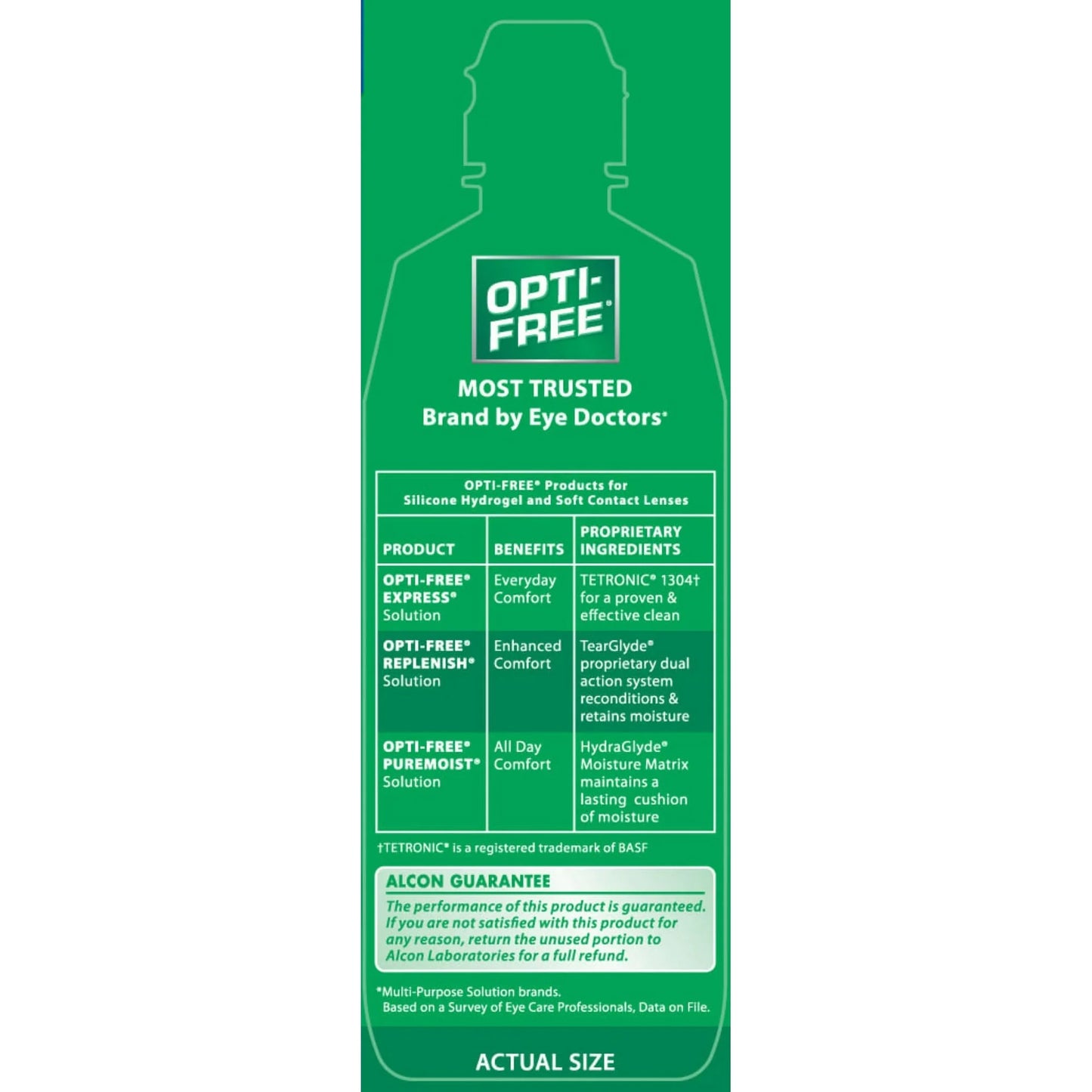 Opti-Free Replenish Multi-Purpose Disinfecting Solution Contact Lens 10fl oz, Twin Pack