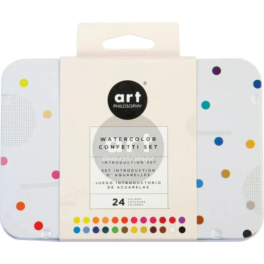 Art Philosophy Watercolor Conffeti Set