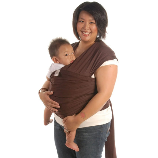 Baby Wrap Carrier for Newborns – Soft Stretchy Baby Sling for Infant Bonding & Breastfeeding | Ergonomic & Machine Washable (One Size Fits All)